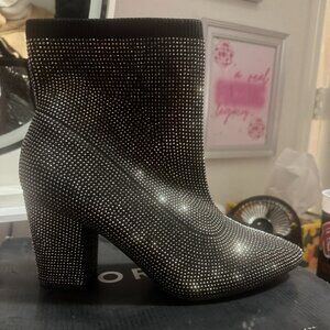 Torrid Stretch Knit Embellished Bootie (WW)